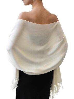 Women 03-cream Evening Dresses Scarf Blanket Shawl Wedding Gift